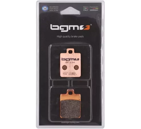Bremsbeläge -BGM PRO Sintersport 35,6x49mm- Hengtong – Vespa PX (2011-2017) – Vespa PX125/150 (ZAPM741, ZAPM742, 2011-), S50-150 (ZAPC389, ZAPC381, ZAPC386, ZAPM444, ZAPM682, ZAPM44302), ET4 50 (ZAPC260), LX50-125 (ZAPC384, ZAPC381, ZAPC387, ZAPC383, ZAPM