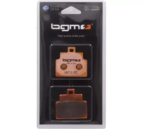 Bremsbeläge -BGM PRO Sintersport 54×50,7mm- APRILIA Leonardo 125ccm 4-Takt 1999 (h), Leonardo 4-Takt 150ccm 1999 (vh), Scarabeo 4-Takt 100ccm 2004 (v), Scarabeo 4-Takt 50ccm 2004 (v), SR 150ccm 2000 (v), YAMAHA SR 125ccm 1998 (v)