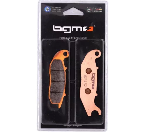 Bremsbeläge -BGM PRO- Sintersport – 111,5×36,5mm Nissin – Vespa GTS 125-310 (2023-), Piaggio Liberty 50-150, Medley 125-150