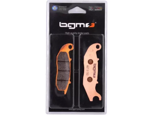 Bremsbeläge -BGM PRO- Sintersport – 111,5×36,5mm Nissin – Vespa GTS 125-310 (2023-), Piaggio Liberty 50-150, Medley 125-150