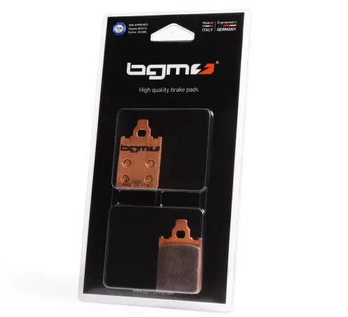 Bremsbeläge -BGM PRO Sintersport 31,8×51,2mm- Grimeca – Vespa PX Disc (1998-2010), LML Star, Stella, Grimeca Classic/NT, SKR125, SKR150 1993-1997 (v), Quartz 50ccm 1992 (v), , ITALJET Formula AC 50ccm 1995 (v), PIAGGIO Quartz 50ccm 1992 (v), Skipper 125cc