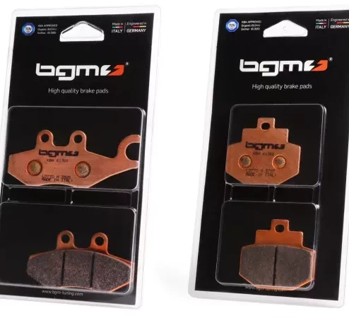 Bremsbeläge-Set -BGM PRO Sintersport- Vespa GTS (vorne/hinten, alle Modelle) – GTS300 HPE, Supertech, Supersport, Super Racing Sixties, Super Notte, Yacht Club, Touring, Super, GTV300 Sei Giorni, GT, GTL, GTS, 946, Gilera Runner VX/VXR 125-180-200, DNA125
