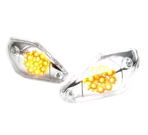 Blinker-Set vorne -BGM ORIGINAL 2er Set LED- Yamaha Aerox (YQ50/L, 2-Takt), MBK Nitro (YQ50/L, 2-Takt) – Orange