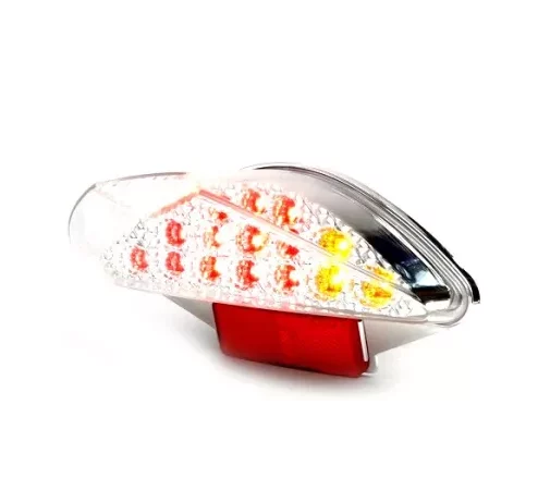 Rücklicht -BGM ORIGINAL Klarglas 15 LED mit Blinkerfunktion- MBK Nitro (YQ50/L, 2-Takt), Yamaha Aerox (YQ50/L, 2-Takt)