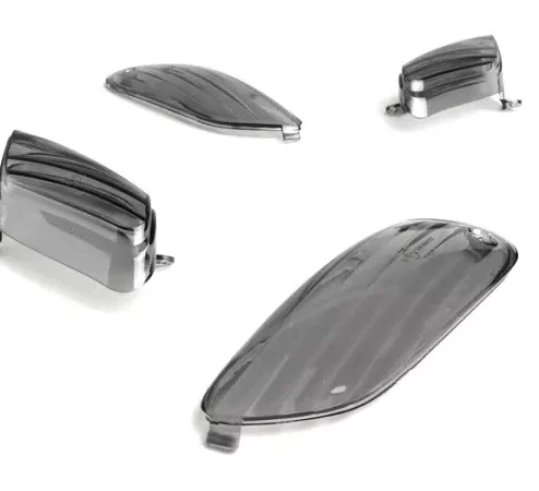 Blinkergläser -BGM ORIGINAL 4er Set- Aprilia SR 50 R – Schwarz