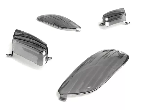 Blinkergläser -BGM ORIGINAL 4er Set- Aprilia SR 50 R – Schwarz
