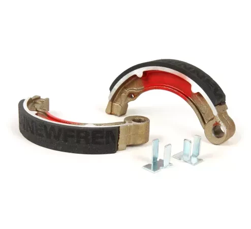 Bremsbacken -BGM PRO Ø=127×20 mm für Bremstrommel BGM5310- Vespa 8 hinten, 2 Aufnahmen, Vespa VNB4T bis VNB6T (h), VBB2T (h) – auch verwendet zur Umrüstung 10 auf 8