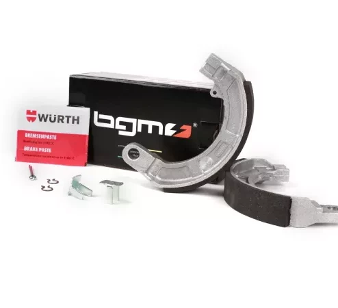 Bremsbacken -BGM PRO Ø=150x25mm vorne- Vespa Rally180 (VSD1T), Rally200 (VSE1T) (v), Sprint (v), TS (v), GT125 (VNL2T) (v), GTR125 (VNL2T) (v), GL150 (VLA1T) (v), SS180 (v), GS160 (v), GS150 / GS3 (VS1T-VS4T) (vh) (VS5T) (v)