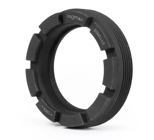 Kronenmutter Hinterradlager- BGM Original -VESPA Øi=40mm, Øa=54mm, Zähne=9- Vespa GS160 (VSB1T,VSB2T), SS180 (VSC1T)