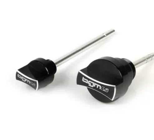 Set-Öleinfüllschrauben mit Peilstab -BGM PRO, Motoröl + Getriebeöl- Piaggio Leader/Quasar – Vespa ET4, LX, LXV, S, GT, GTS, GTV, GTL 125-300ccm – schwarz eloxiert
