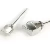 Set-Öleinfüllschrauben mit Peilstab -BGM PRO, Motoröl + Getriebeöl- Piaggio Leader/Quasar – Vespa ET4, LX, LXV, S, GT, GTS, GTV, GTL 125-300ccm – Silbern eloxiert
