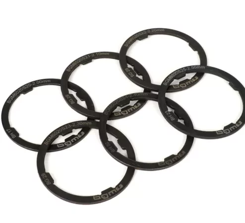 Schulterring-Set -BGM ORIGINAL- Vespa Largeframe VNA, VNB, VBA, VBB, GL, Sprint, GT, GTR, TS, Rally, PX alt (-1984) – 2,00-2,50mm (+0,0 /- 0,04mm) – 6 stk.