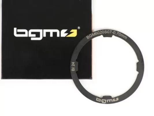 Schulterring -BGM ORIGINAL- Vespa Smallframe V50, PV125, ET3, PK – Largeframe PX Lusso (1984-), Cosa, T5 125ccm – 0,70mm (+0,0 /- 0,04mm)