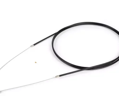 Zug universal -BGM ORIGINAL, Ø=1.2mm x 2500mm, Hülle= 2200mm, Nippel Ø=5.5mm x 7.5mm, Innenhülle PE, geflochtener Zug, schwarz- verwendet als Gaszug