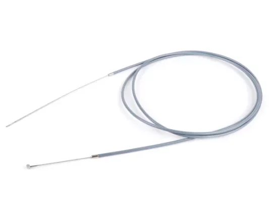 Zug universal -BGM ORIGINAL, Ø=1.6mm x 2500mm, Hülle= 2200mm, Nippel Ø=5.5mm x 7.5mmmm, Innenhülle PE, grau- verwendet als Schaltzug
