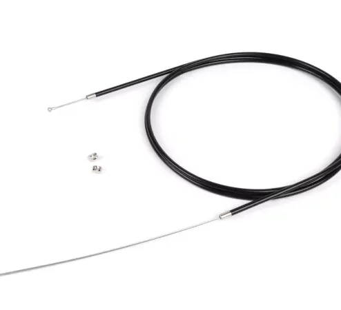 Zug universal -BGM ORIGINAL, Ø=1.9mm x 2500mm, Hülle= 2200mm, Nippel Ø=8.0mm x 8mm, Innenhülle PE, schwarz- verwendet als Kupplungszug, Bremszug vorne