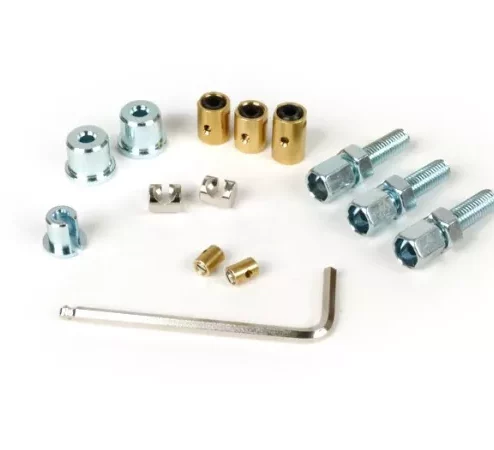 Einstellschrauben und Klemmnippel / Schraubnippel -Set -BGM ORIGINAL- Lambretta LI, LIS, SX, TV (Serie 2-3), DL, GP
