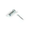 Klemmplättchen-Bolzen Ø=5x18mm + Splint, Bremspedal -BGM ORIGINAL- Vespa VNA, VNB, VBA, VBB, Super, GL, GT, GTR, TS, Sprint, GS, SS, Rally, PX