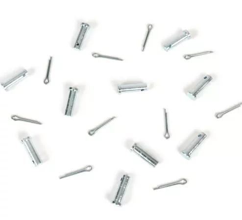 Klemmplättchen-Bolzen Ø=5x18mm + Splint, Bremspedal -BGM ORIGINAL- Vespa VNA, VNB, VBA, VBB, Super, GL, GT, GTR, TS, Sprint, GS, SS, Rally, PX – 10 Stück