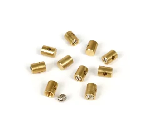 Klemmnippel / Schraubnippel -BGM ORIGINAL- Ø=5.5mm x 7.5mm (verwendet für Gaszug) – 10 Stück