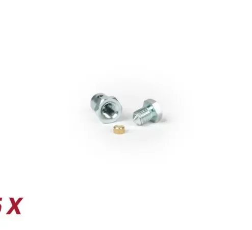 Klemmnippel / Schraubnippel -BGM ORIGINAL- Ø=6.8x8mm- Vespa alle Modelle (verwendet für Kupplungszug / Schaltzug in Schaltraste) – 5 Stück