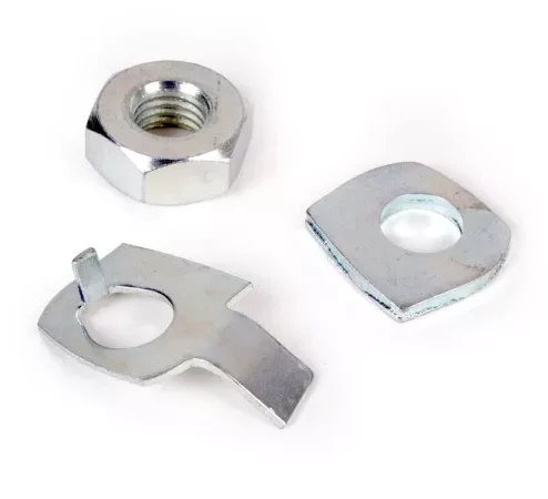 Sicherungsset für Nebenwellenachse inkl. Mutter -BGM ORIGINAL- Vespa PX125, PX150, PX200, Cosa, T5 125cc