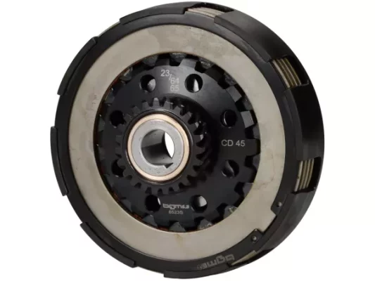 Kupplung 23Z (64/65) -BGM PRO Superstrong 2.0 Touring STD Ultralube – Belag Cosa2 (Stahl/Kork)- 23 Zähne für Primärrad 64/65Z – Vespa PX200, Rally200 -(pre. BGM8099)