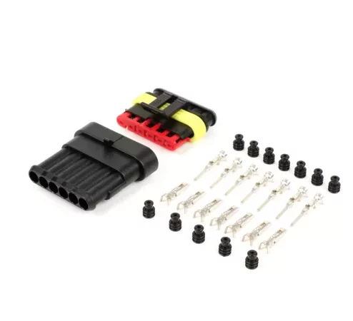Stecker-Set für Kabelbaum -BGM PRO- Typ Serie 060 AM SpecialSeal, 0.85-1.25mm², Wasserdicht – 6 Steckkontakte
