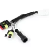 Kabel-Adapter-Kit Blinkerumrüstung hinten -BGM PRO- Vespa GTS125-300 (Modelljahre -2018) – zur Verwendung von Moto Nostra LED Blinker mit dynamischen LED Lauflicht und Rücklicht Modelljahr 2019