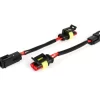 Kabel-Adapter-Kit Blinkerumrüstung -BGM PRO Crossover update 2003-2013 => 2014- Vespa GTS hinten  – verwendet für Blinker ab Bj.2014 in Fahrzeugen vor Bj.2014