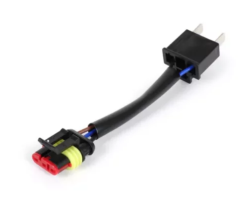 Kabel-Adapter-Kit Scheinwerferumrüstung H4 auf original PIAGGIO LED Scheinwerfer -BGM PRO- Vespa Primavera 50-125-150, Sprint 50-125-150, GTS125-300 (Modelljahre 2014-2018)