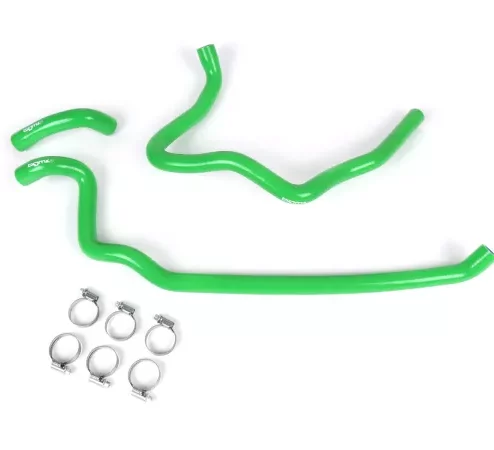 Kühlerschlauch-Set -BGM PRO Silikon 180°C- Vespa GT 125-200, Vespa GTL 125-200, Vespa GTS 125-300, Vespa GTV 125-250 – grün