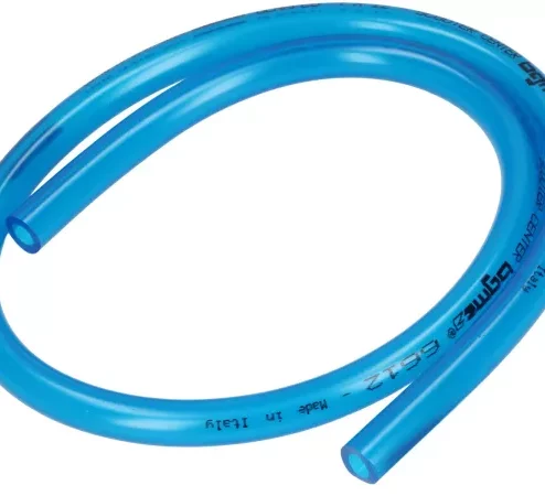 Benzinschlauch -BGM ORIGINAL Ø7x12mm – Polyurethan- Vespa Klassik (Ø innen = 7mm, Ø aussen = 14mm, länge= 750mm) – blau – passend für Vespa Smallframe V50, Spezial, PV, ET3, PK, Wideframe, Motovespa