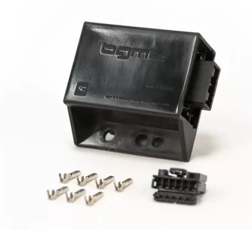 Hupengleichrichter inkl. Anschlußstecker -BGM PRO- mit LED-Blinkrelais und USB Ladefunktion