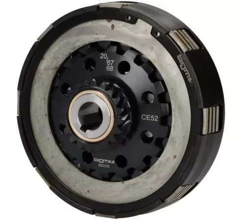 Kupplung 20Z (67/68) -BGM PRO Superstrong 2.0 Touring CR Ultralube – Belag Cosa2 (Alu 14mm/Sinter)- 20 Zähne für Primärrad 67/68Z – Vespa PX80, PX125, PX150, T5 125cc, Cosa, Sprint150, Rally180, GT125/GTR125, TS125, GL150, Super125 (VNC1 ab Nr11001), Supe