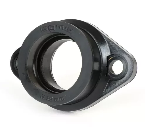 Verbindungsgummi mit Flansch Einlasssystem -BGM ORIGINAL Smart Flow- AW=Ø35mm, Lochstich=60mm – PHBH 28/30, VHST24-26, VHSH30, TMX27-30, TM28, PWK28, Polini24-30