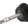 Getriebe komplett montiert (Antriebswelle, Gangräder, Schaltkreuz) -BGM PRO- Vespa Largeframe (1984-) – PX Lusso, Disc, My, 2011, Cosa, T5 125ccm, LML Star 2-Takt, Stella 2-Takt – 12/57, 13/42, 17/38, 21/36 Zähne – kurzer vierter Gang