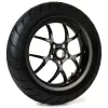 Komplettrad -BGM PRO SPORT 13 Zoll- DUNLOP ScootSmart 140/60-13 – Vespa GTS, GTS Super, ​GTV, Sei Giorni, GT 60, ​GT, ​GT L 125-300ccm – schwarz glänzend