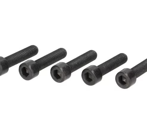 Schrauben-Set (5 Stück) Innensechskant -DIN 912- M8 x 35 (Festigkeit 8.8) Zn-Ni schwarz – verwendet für Felge BGM PRO Vespa GTS (vorne/Vorderachse)