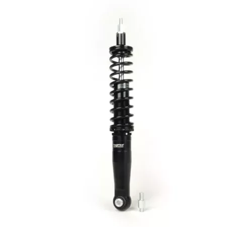 Stoßdämpfer hinten -BGM PRO SC/R1 SPORT, 385mm- Vespa Wideframe VM1, VM2, VN1, VN2, VB1, VL1, VL2, VL3, GS150  – schwarz