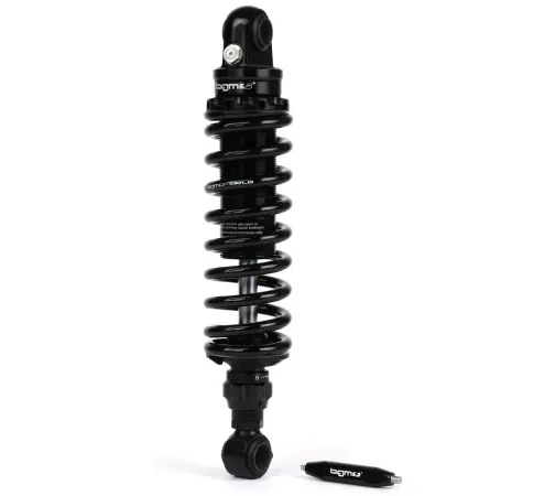 Stoßdämpfer hinten -BGM PRO R12 V3 Black Edition RGS, 300-310mm- Lambretta LI, LIS, SX, TV, DL, GP – schwarz