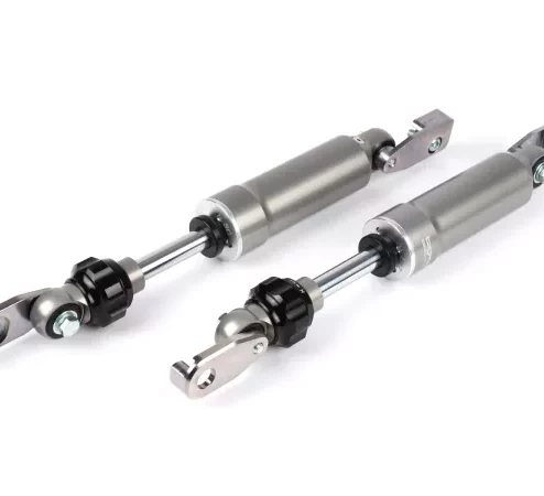 Stoßdämpfer-Set -BGM Pro F16- Piaggio Ciao , Zusatzstoßdämpfer vorne, stahlgrau