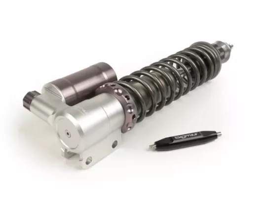 Stoßdämpfer vorne -BGM PRO SC/F16 COMPETITION, 240mm- Vespa PX80, PX125, PX150, PX200, T5 125cc – grau