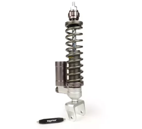 Stoßdämpfer hinten -BGM PRO SC/R12 COMPETITION, 330mm- Vespa PX80, PX125, PX150, PX200, T5 125cc, Vespa Rally180 (VSD1T), Vespa Rally200 (VSE1T – Ducati), Sprint150 (VLB1T), TS125 (VNL3T), GT125 (VNL2T), GTR125 (VNL2T), V50, PV, ET3 – grau