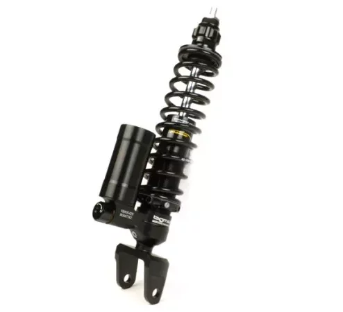 Stoßdämpfer hinten -BGM PRO SC/R12 COMPETITION, 330mm- Vespa PX80, PX125, PX150, PX200, T5 125cc, Vespa Rally180 (VSD1T), Vespa Rally200 (VSE1T – Ducati), Sprint150 (VLB1T), TS125 (VNL3T), GT125 (VNL2T), GTR125 (VNL2T), V50, PV, ET3 – schwarz