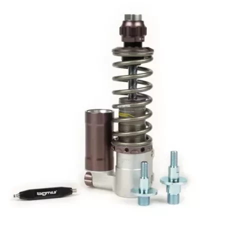 Stoßdämpfer vorne -BGM PRO SC/F16 COMPETITION, 195mm + 205mm- Vespa PK – grau