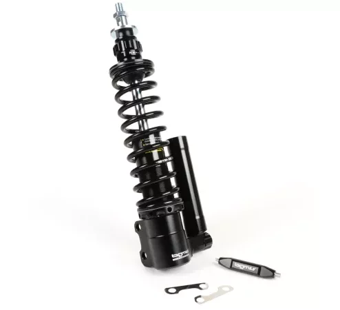 Stoßdämpfer vorne -BGM PRO SC/F16 COMPETITION, 240mm- Vespa GTS 125-300 (-2013, 2017-2022), GTS SUPER 300 HPE, SUPERSPORT 300, SUPERTECH 300 HPE, GT 125-200, GTL 125-200, GTV 125-300 – schwarz