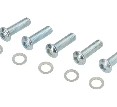Schrauben-Set – M6 x 20 (Festigkeit 10.9) – verwendet für Bremsscheiben mit 5-Loch Aufnahme, Piaggio, Grimeca, LML -Scheibenbremse