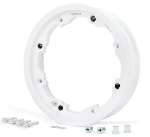 Felge -BGM PRO, schlauchlos, 2.10-10 Zoll Aluminium- Lambretta LI Serie 1-3, LI S, SX, TV Serie 2-3 – weiß