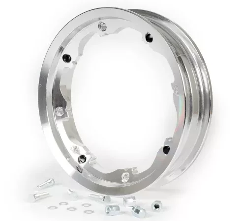 Felge -BGM PRO, schlauchlos, 2.10-10 Zoll Aluminium- Lambretta LI Serie 1-3, LI S, SX, TV Serie 2-3 – Aluminium poliert